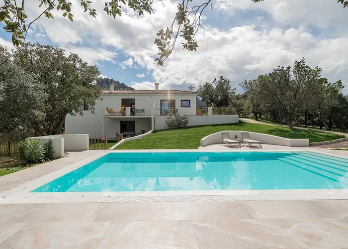 Nuova Di Design Con Piscina Privata San Pantaleo